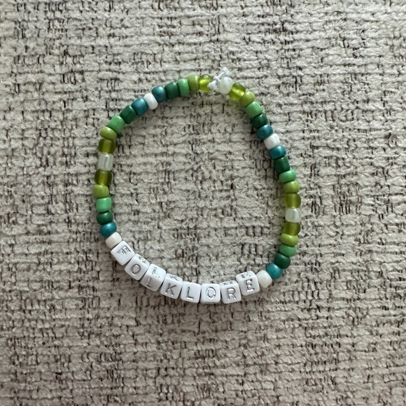 taylor swift Folklore Album handmade friendship bracelet - Picture 1 of 3